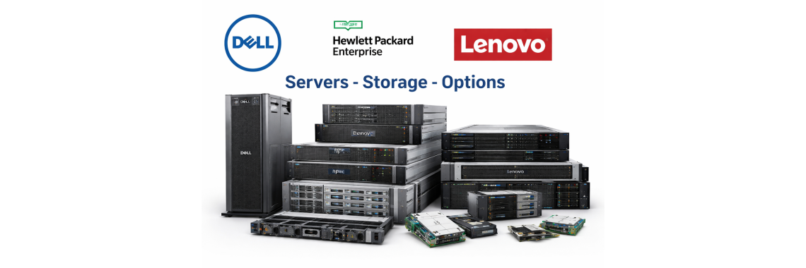 HPE Dell Lenovo servers